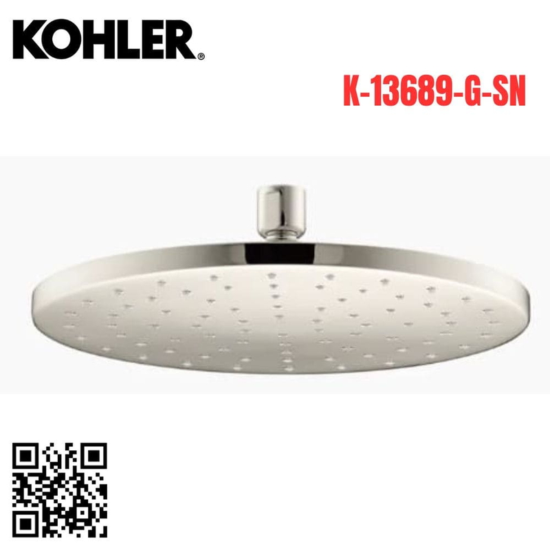 Đầu sen gắn trần Kohler K-13689-G-SN