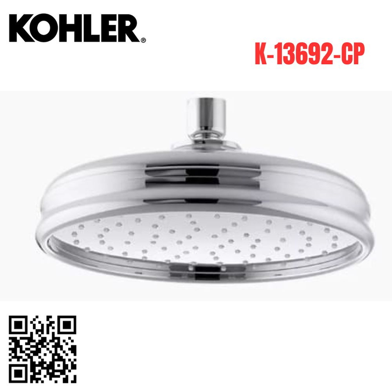 Đầu sen gắn trần Kohler K-13692-CP
