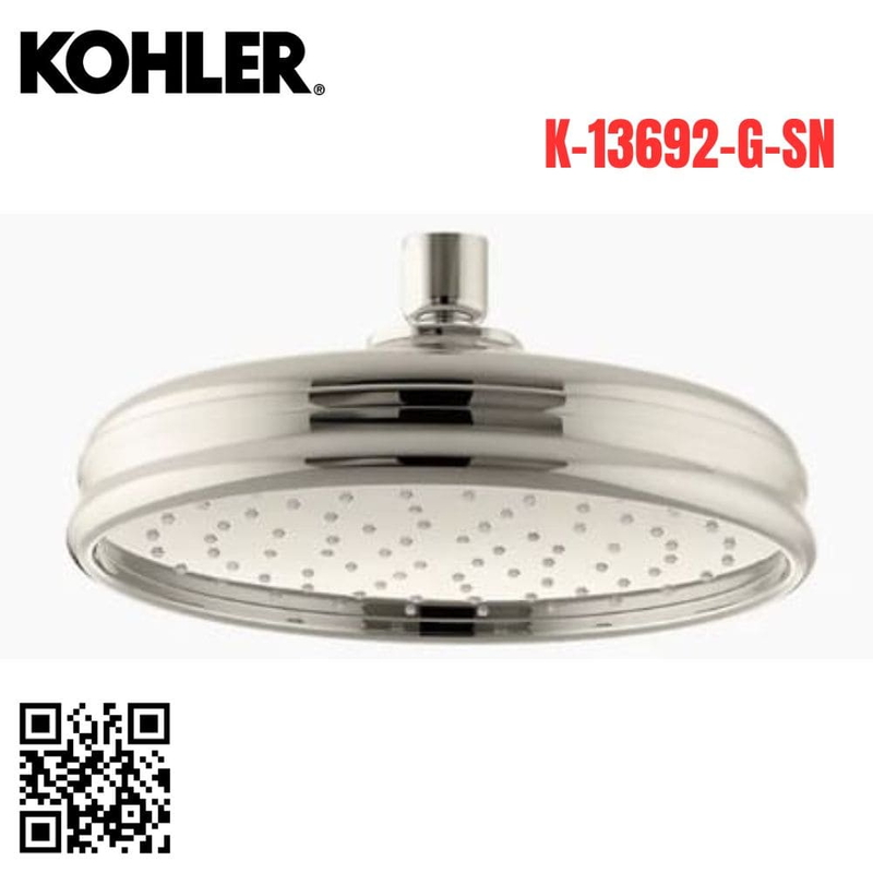 Đầu sen gắn trần Kohler K-13692-G-SN