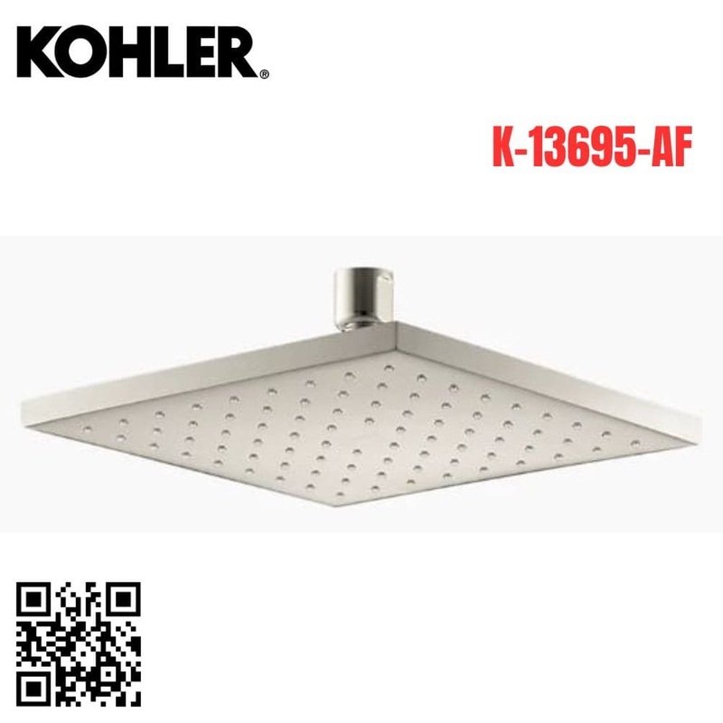 Đầu sen gắn trần Kohler K-13695-G-SN