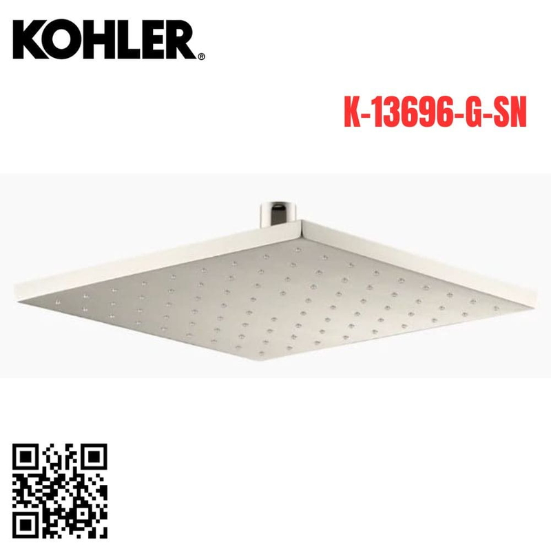 Đầu sen gắn trần Kohler K-13696-G-SN