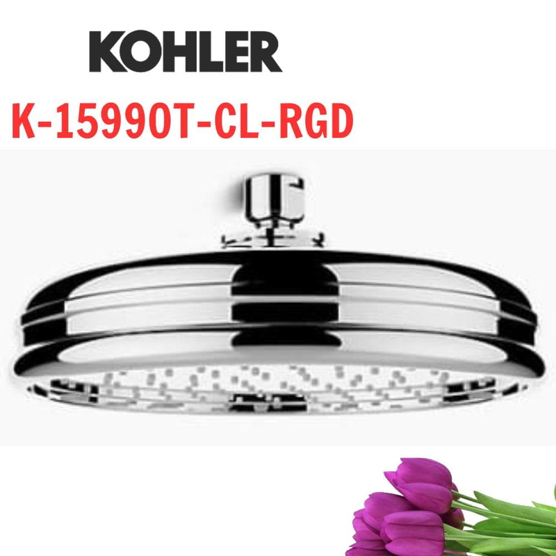 Đầu sen gắn trần Kohler K-15990T-CL-RGD