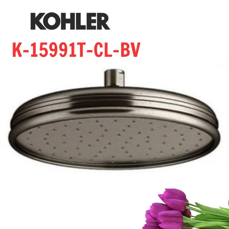 Đầu sen gắn trần Kohler K-15991T-CL-BV