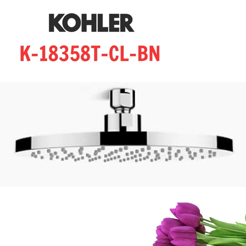 Đầu sen gắn trần Kohler K-18358T-CL-BN