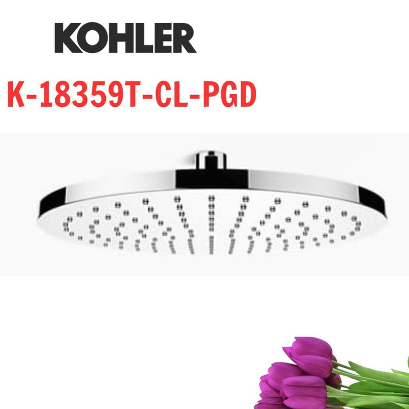Đầu sen gắn trần Kohler K-18359T-CL-PGD