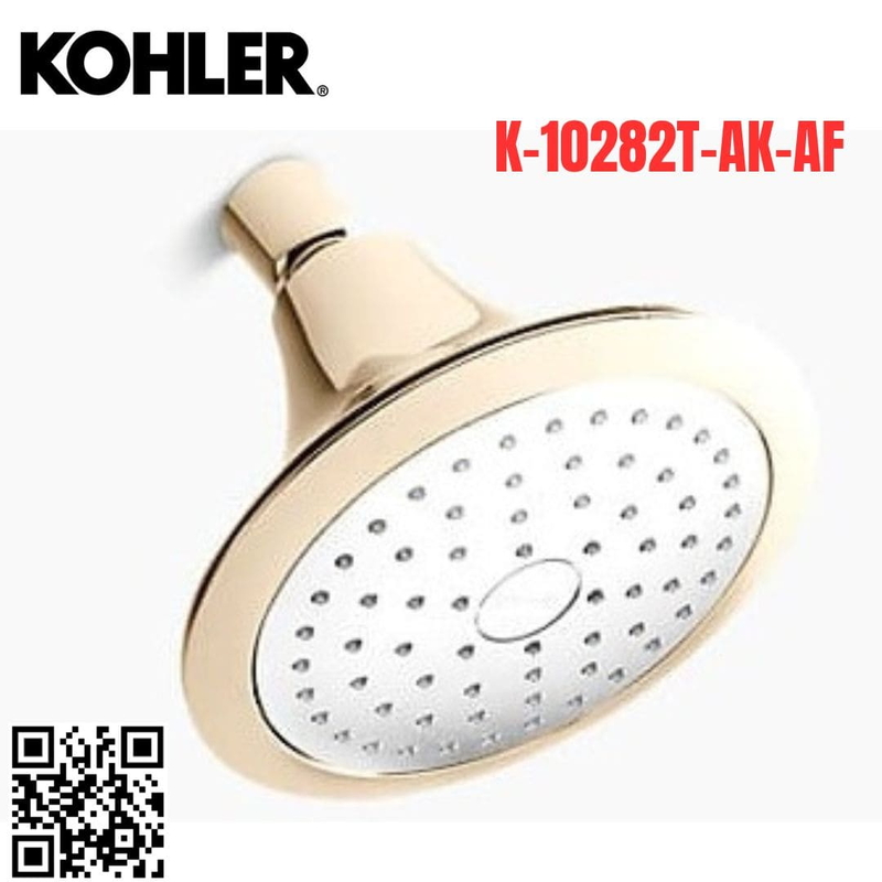Đầu sen gắn tường Kohler K-10282T-AK-AF Finial