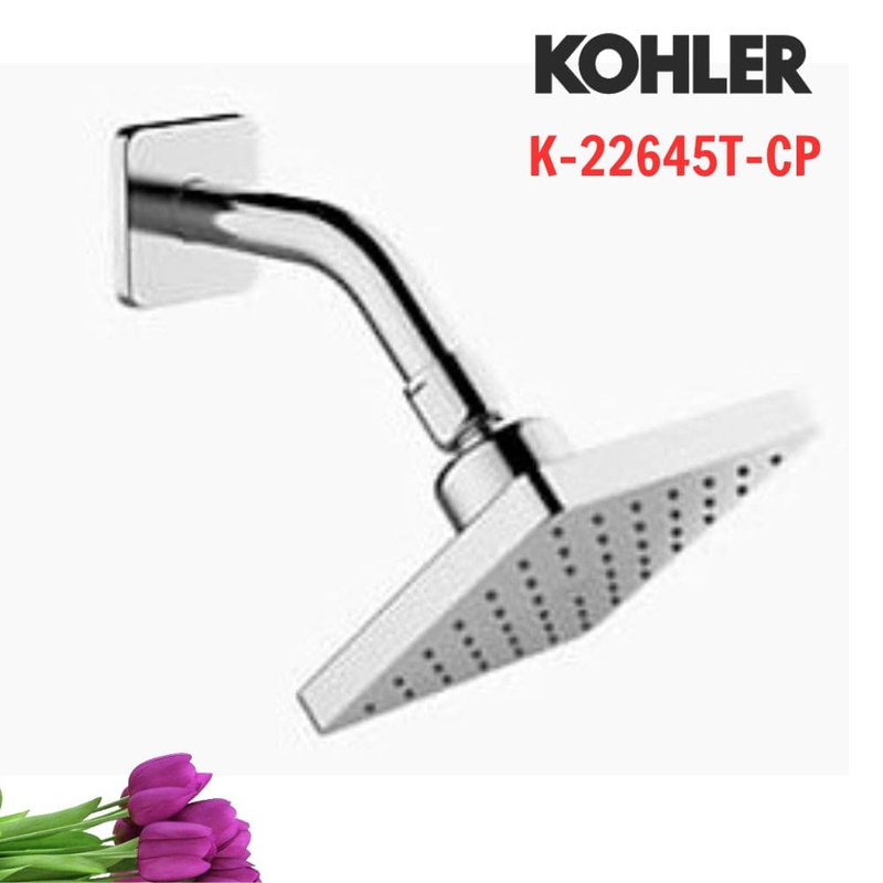 Đầu sen gắn tường Kohler K-22645T-CP Parallel