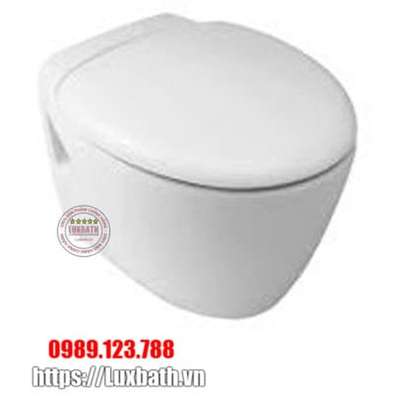 Bồn cầu treo tường Kohler K-19080K-0 nắp đóng êm