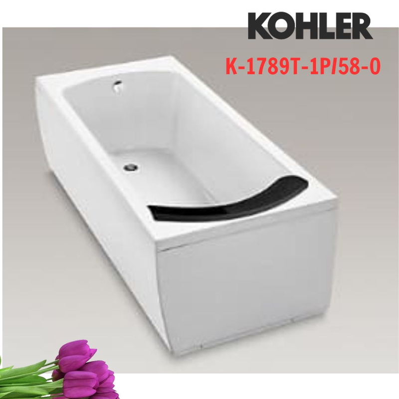 Bồn tắm đặt sàn Kohler K-1789T-1P-58-0 OVE