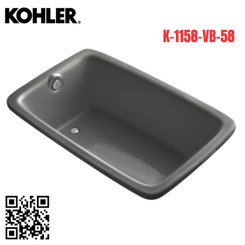 Bồn tắm Kohler K-1158-VB-58 Bancroft nhựa