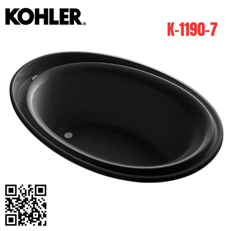 Bồn tắm Kohler K-1190-7 Purist nhựa