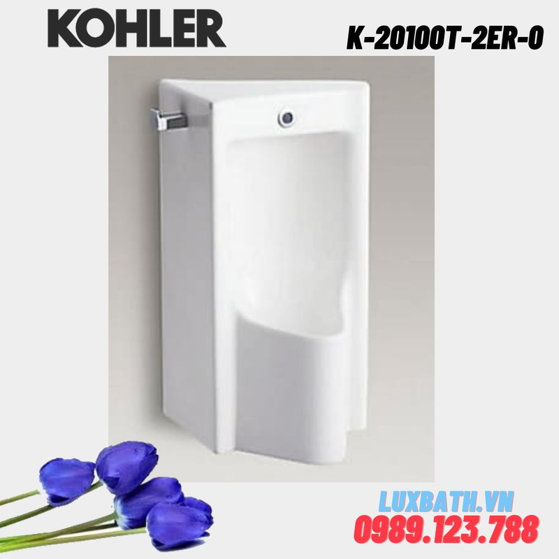 Bồn tiểu nam cảm ứng Kohler K-20100T-2ER-0