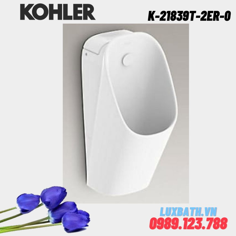 Bồn tiểu nam cảm ứng Kohler K-21839T-2ER-0