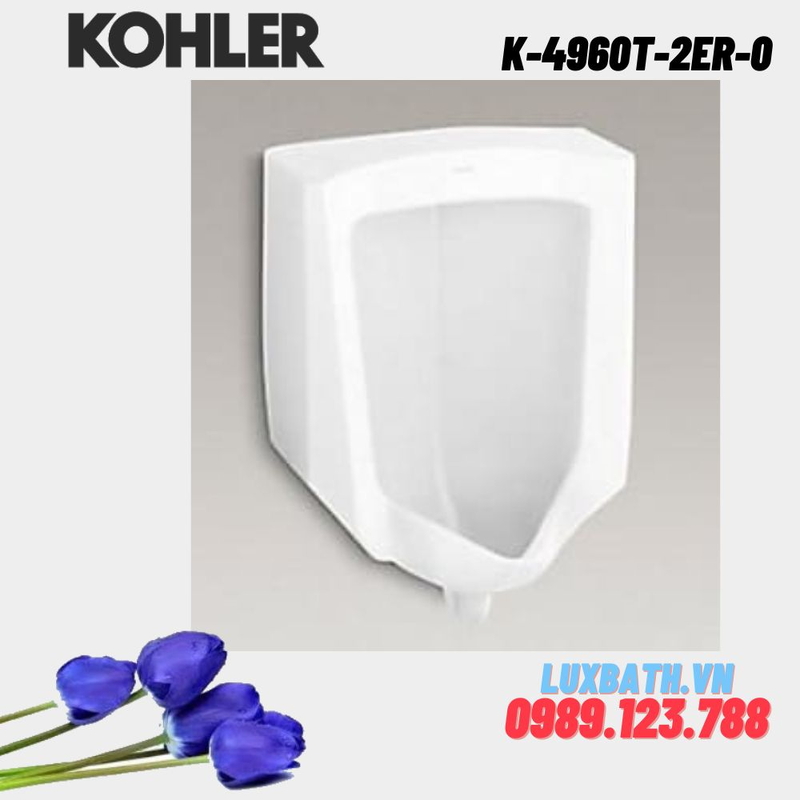 Bồn tiểu nam cảm ứng Kohler K-4960T-2ER-0