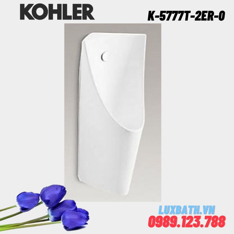 Bồn tiểu nam cảm ứng Kohler K-5777T-2ER-0