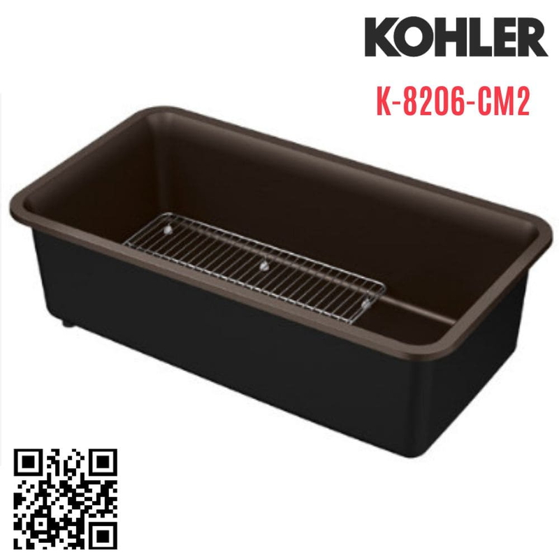 Chậu rửa bát Kohler Cairn K-8206-CM2 1 hố