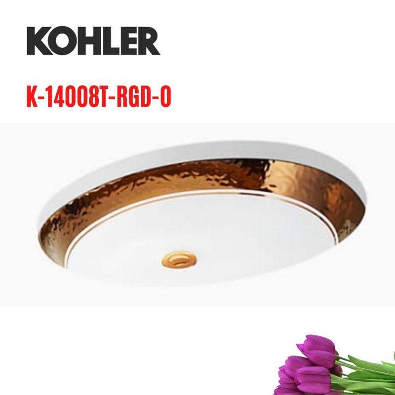 Chậu rửa lavabo treo tường Kohler K-14008T-RGD-0