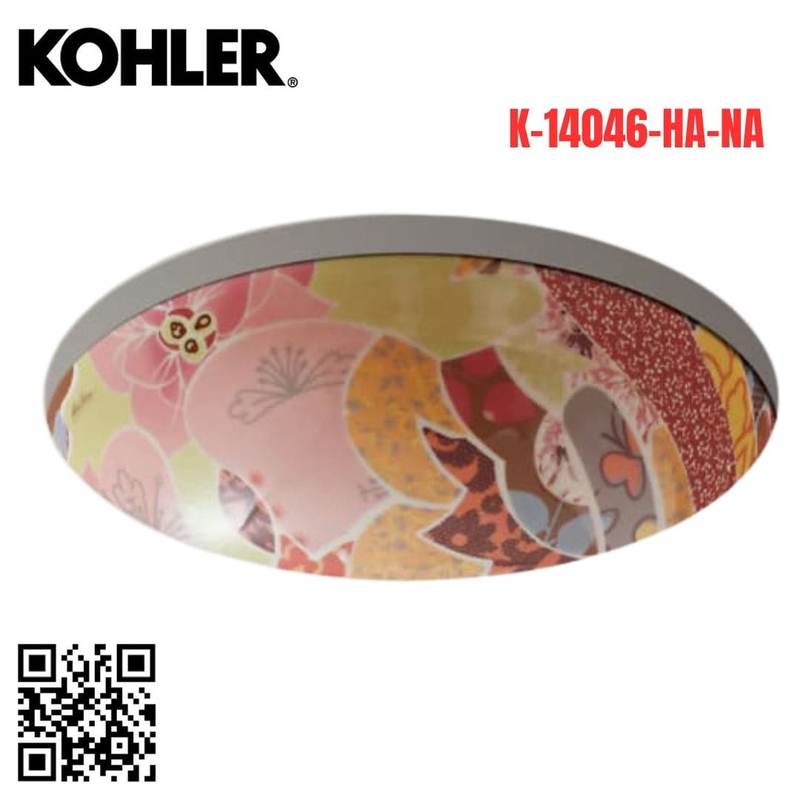 Chậu rửa lavabo treo tường Kohler K-14046-HA-NA