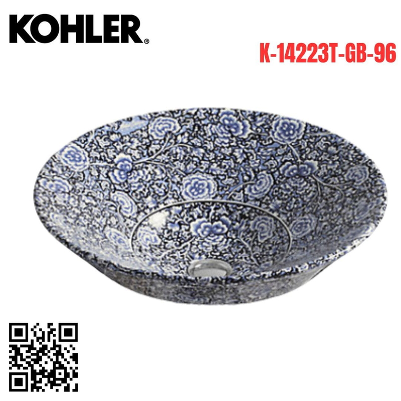 Chậu rửa lavabo treo tường Kohler K-14223T-GB-96