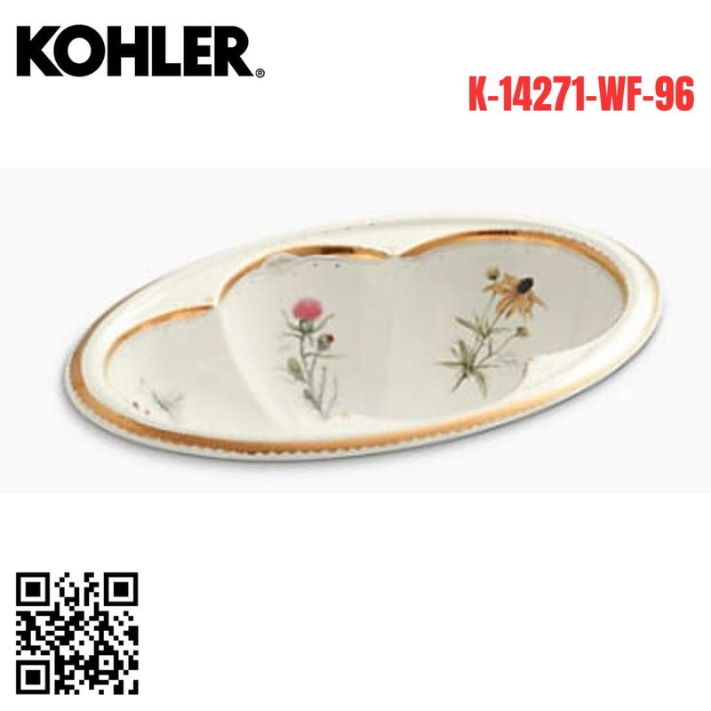 Chậu rửa lavabo Kohler K-14271-WF-96 dương vành