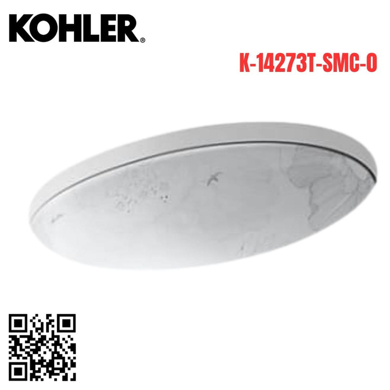 Chậu rửa lavabo treo tường Kohler K-14273T-SMC-0