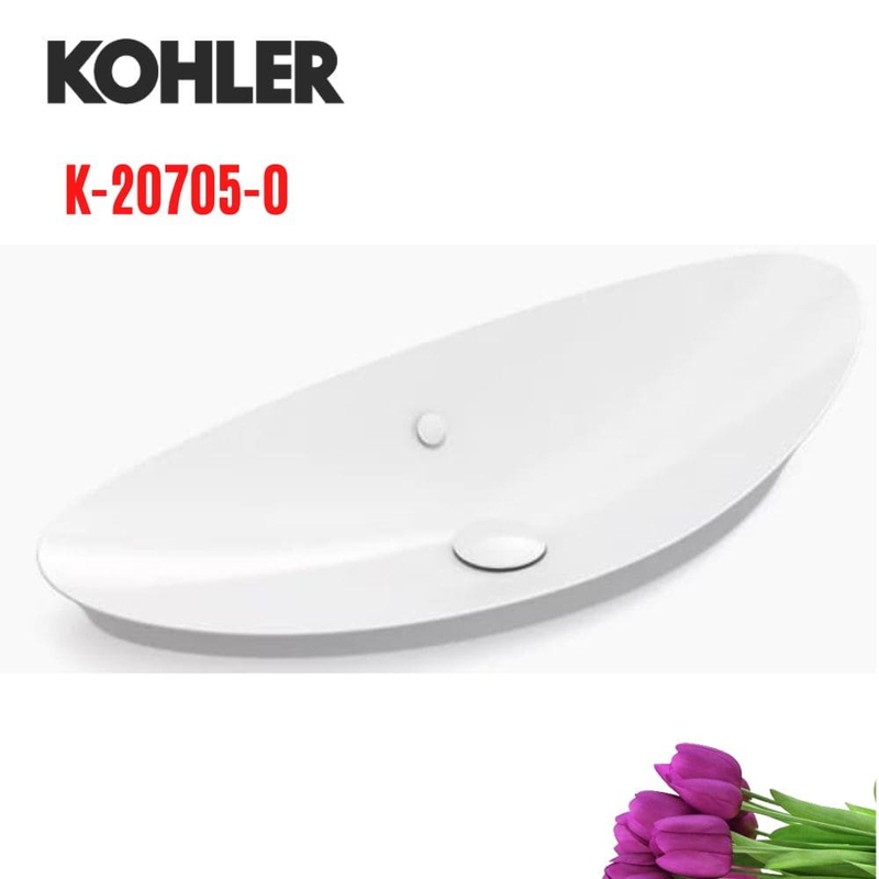 Chậu rửa lavabo treo tường Kohler K-20705-0