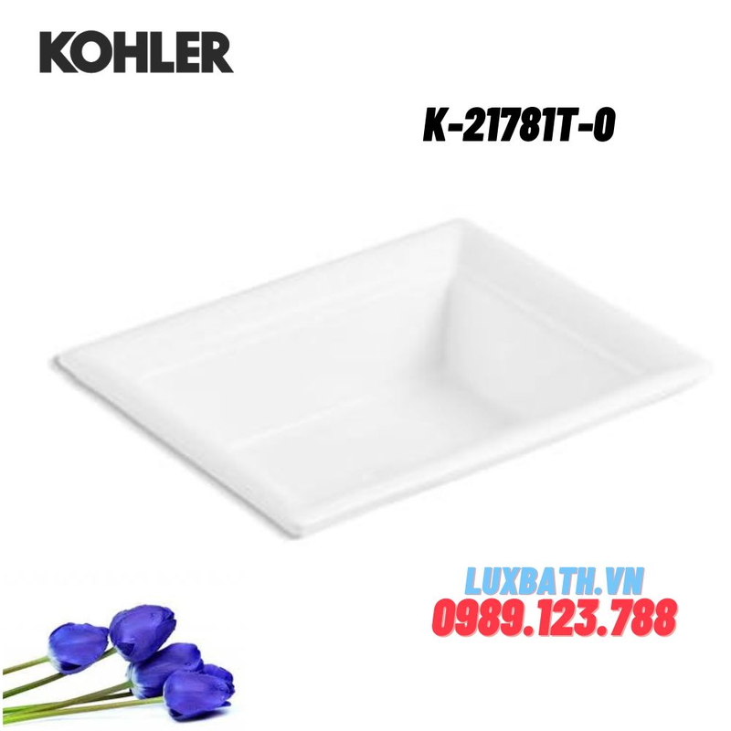 Chậu rửa lavabo Kohler K-21781T-0 dương vành