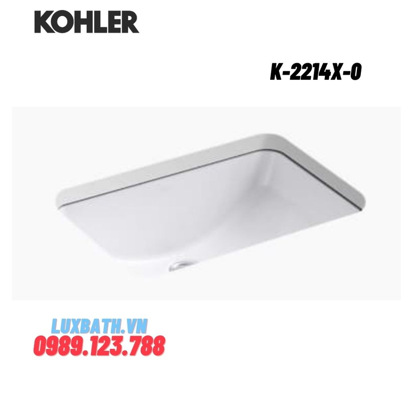 Chậu rửa lavabo treo tường Kohler K-2214X-0