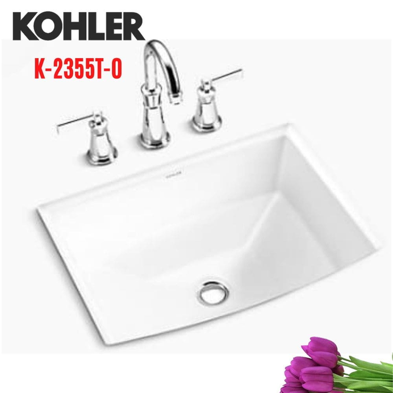 Chậu rửa lavabo treo tường Kohler K-2355T-0