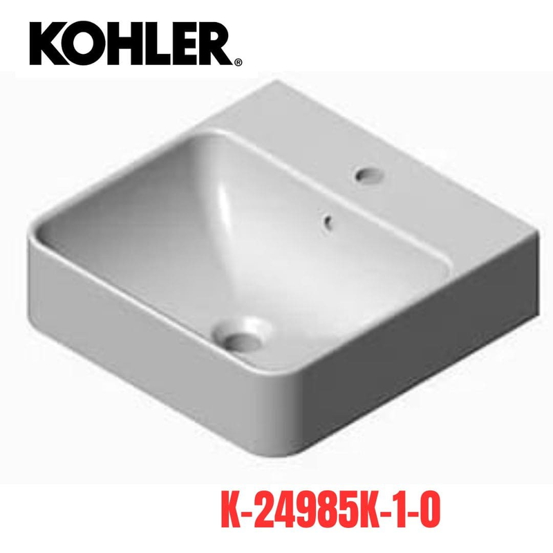 Chậu rửa lavabo Kohler K-24985K-1-0 treo tường