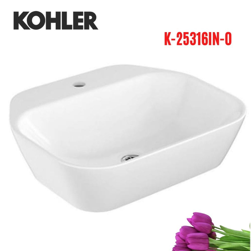 Chậu rửa lavabo treo tường Kohler K-25316IN-0