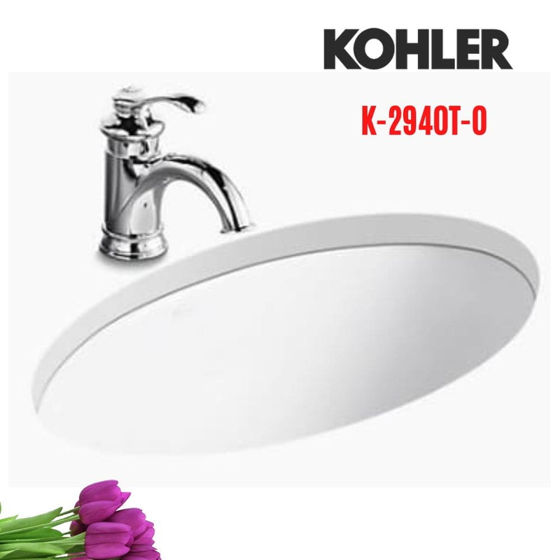 Chậu rửa lavabo treo tường Kohler K-2940T-0