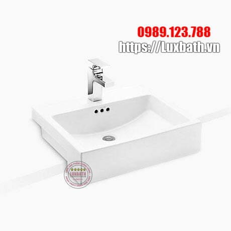 Chậu rửa lavabo Kohler K-72907K-1-0 bán âm