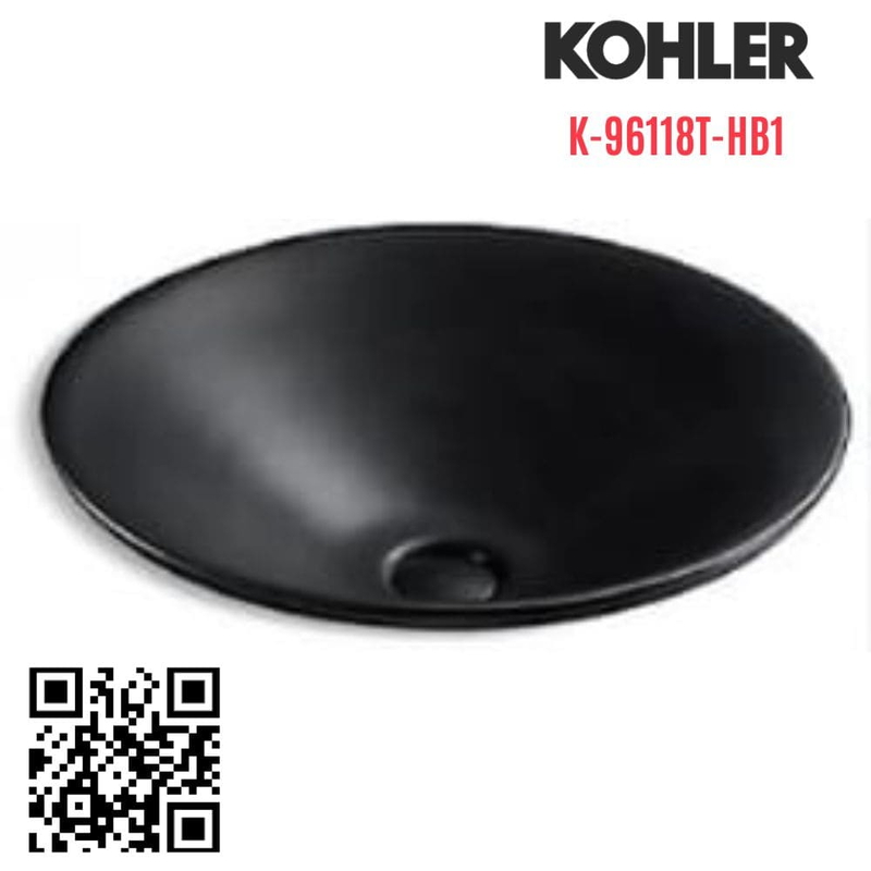 Chậu rửa lavabo treo tường Kohler K-96118T-HB1