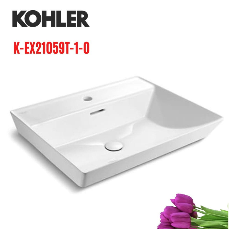 Chậu rửa lavabo treo tường Kohler K-EX21059T-1-0