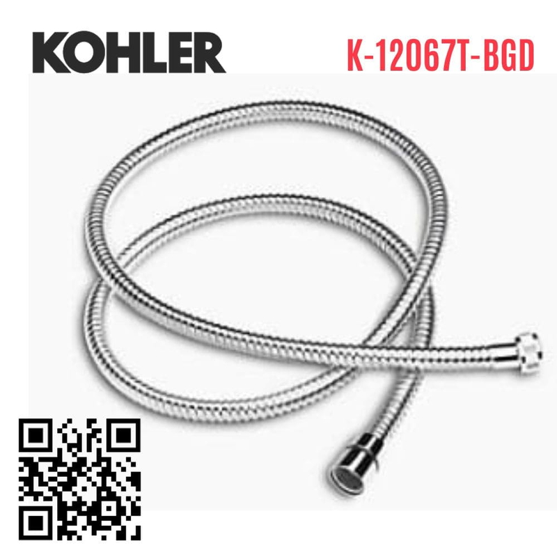 Dây sen tắm Kohler K-12067T-BGD