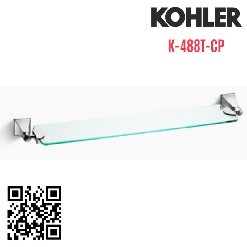 Kệ gương Kohler K-488T-CP