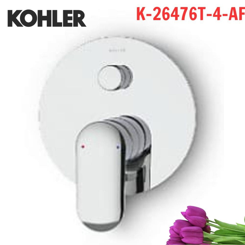 Mặt nạ điều khiển sen tắm Kohler K-26476T-4-AF âm tường 2 chiều
