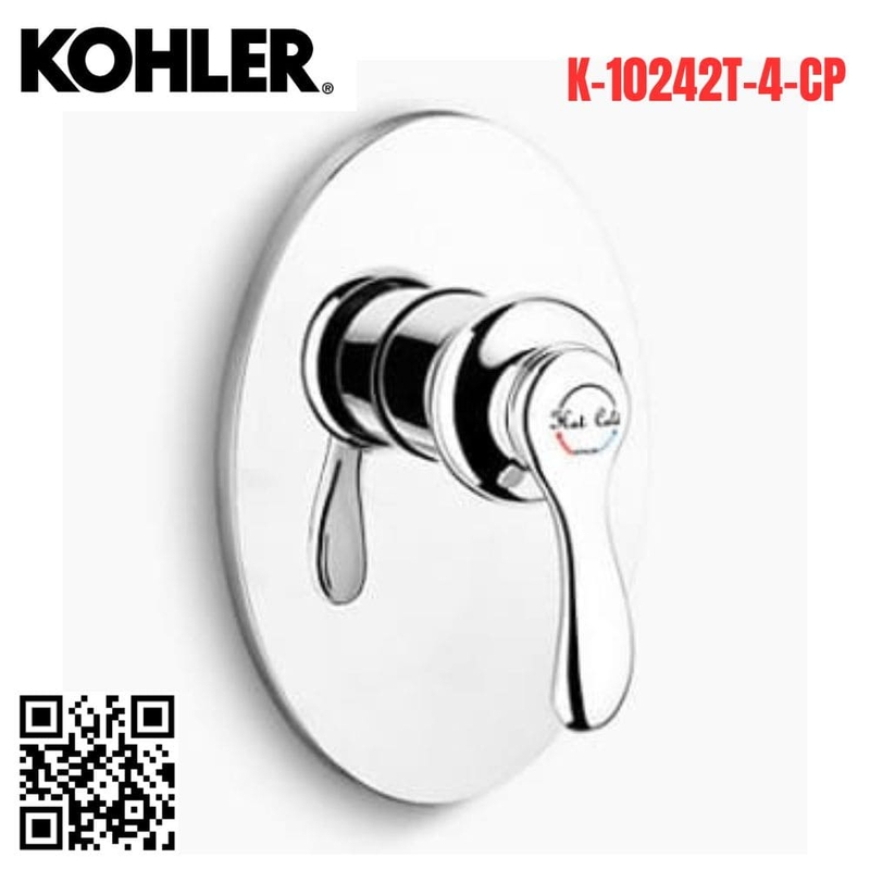 Mặt nạ Kohler K-10242T-4-CP âm tường