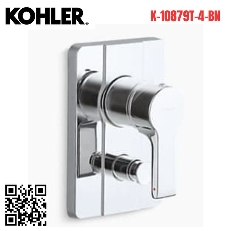 Mặt nạ Kohler K-10879T-4-BN âm tường Singulier