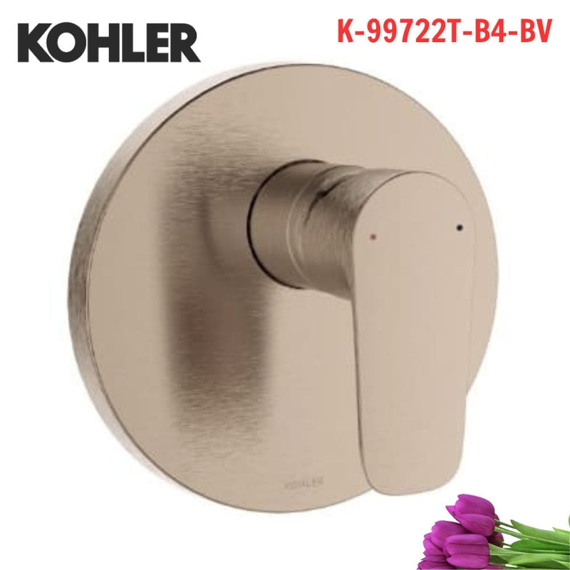 Mặt nạ Kohler K-99722T-B4-BV âm tường 1 chiều Modulo