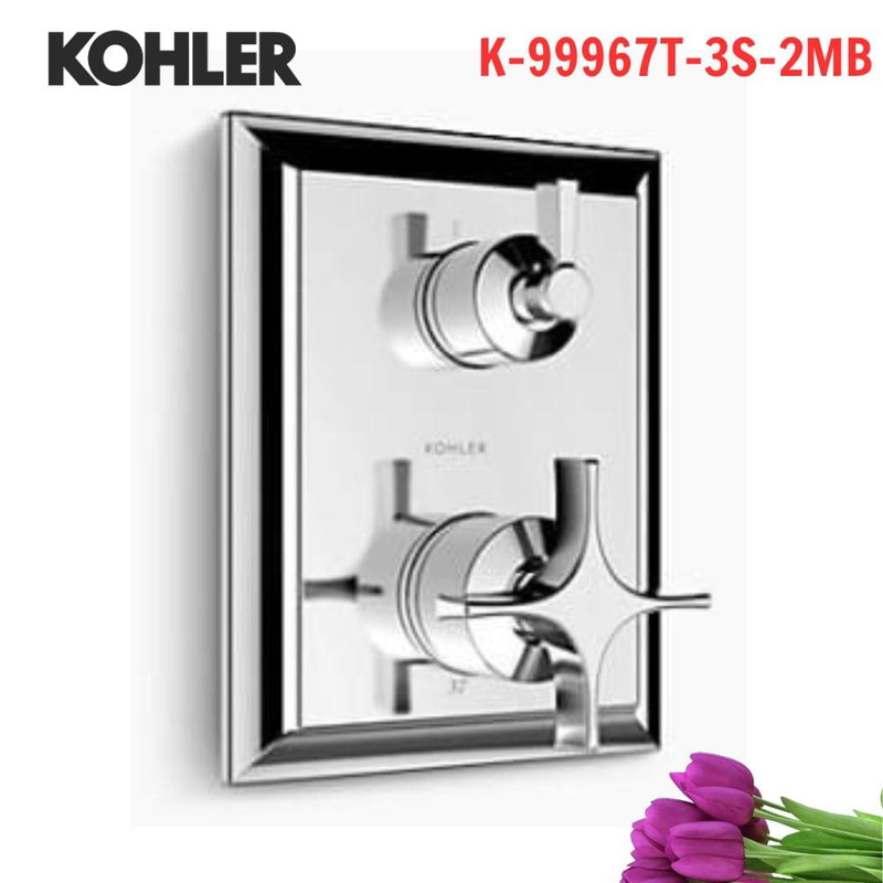 Mặt nạ Kohler K-99967T-3S-2MB cảm biến nhiệt Modulo