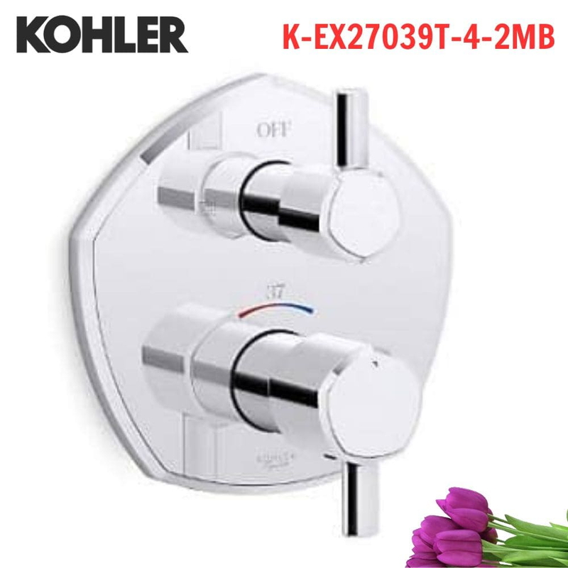 Mặt nạ Kohler K-EX27039T-4-2MB âm tường Modulo