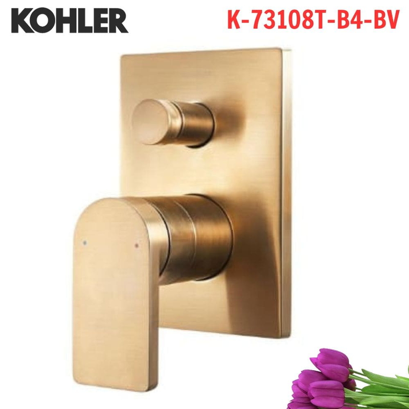 Mặt nạ sen và vòi bồn tắm Kohler K-73108T-B4-BV Composed