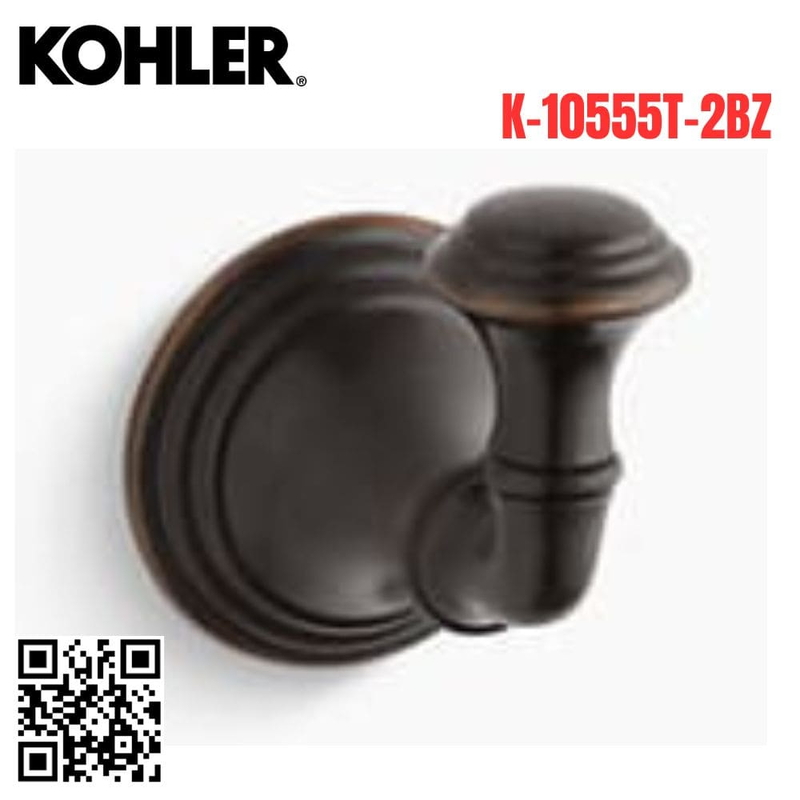 Móc treo quần áo Kohler K-10555T-2BZ Devonshire
