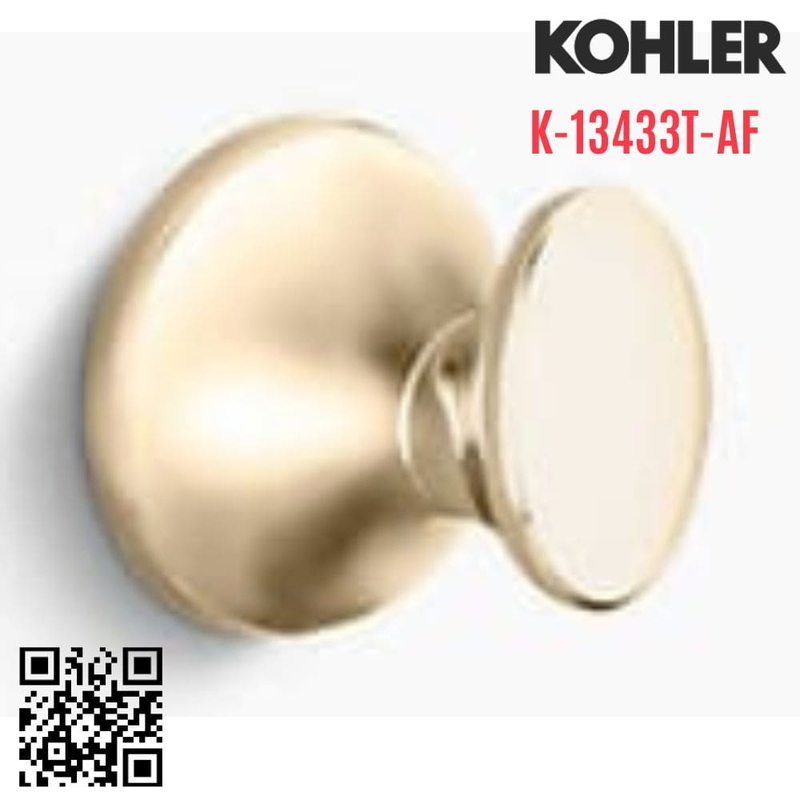 Móc treo quần áo Kohler K-13433T-AF Coralais treo đơn