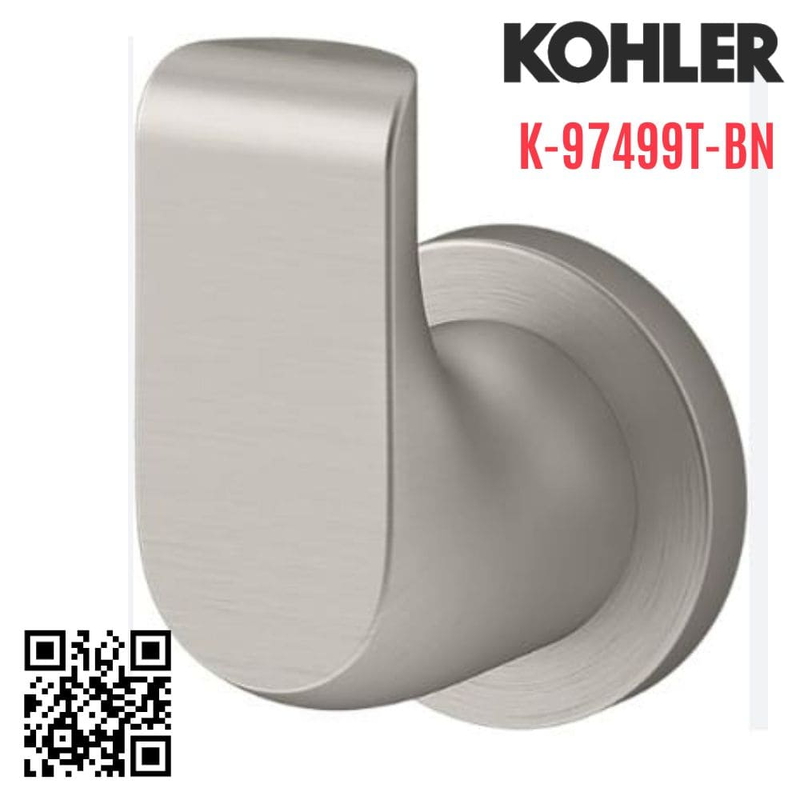 Móc treo quần áo Kohler K-97499T-BN Avid