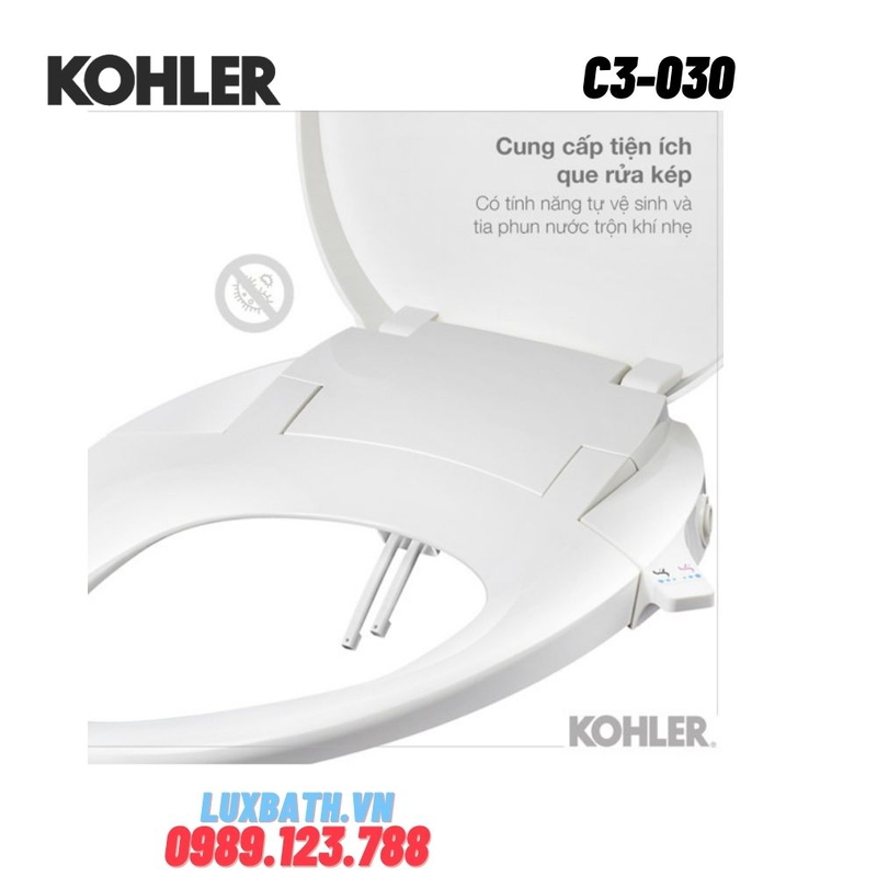 Nắp bồn cầu rửa cơ Kohler C3-030