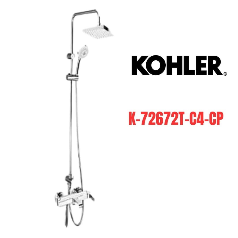 Sen tắm cây Kohler K-72672T-C4-CP