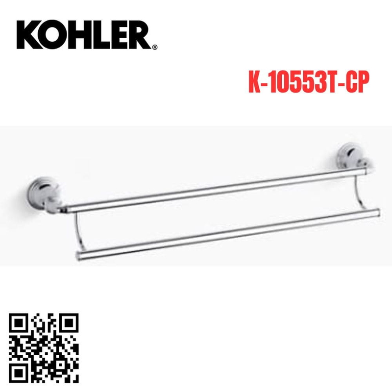 Thanh treo khăn Kohler K-10553T-CP